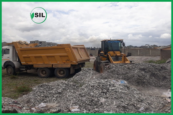 Industrial waste cleanup