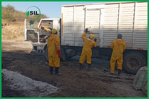 Staff with Industrial PPEs